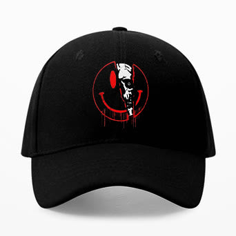 Broken Smile Printed Cap - image 2