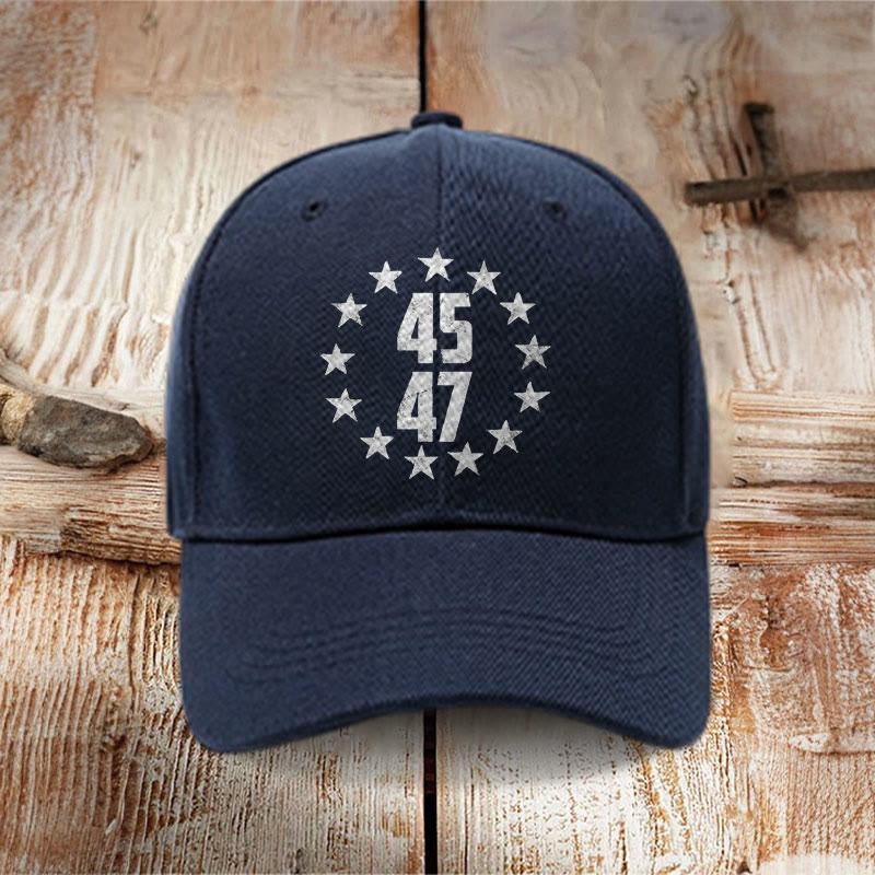 Star 45 47 Printed Cap - Blue - one size - image 7