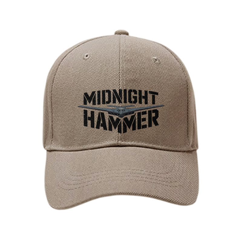 MIDNIGHT HAMMER Printed Cap - Coffee - one size - image 4