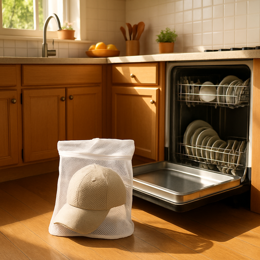 You Know What? You Can Clean Your Baseball Cap in the Dishwasher!