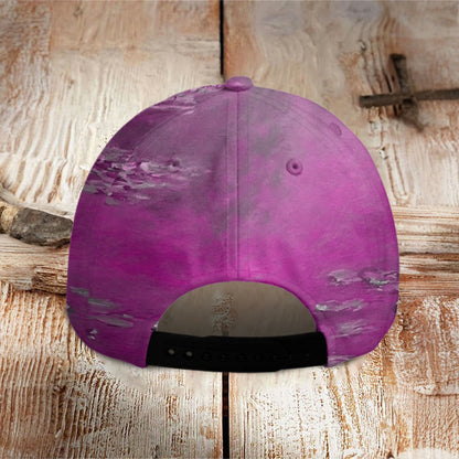 Women's Oil Painting Cat Print Cap - image 9