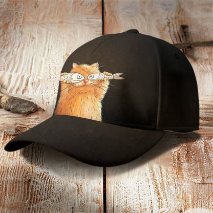 Casual Cute Cat Print Cap - image 2