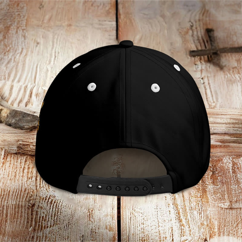 Cute Cat Pizza Print Cap - image 3