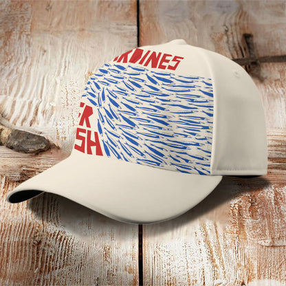 Fresh Sardines Art Print Casual Cap - image 2
