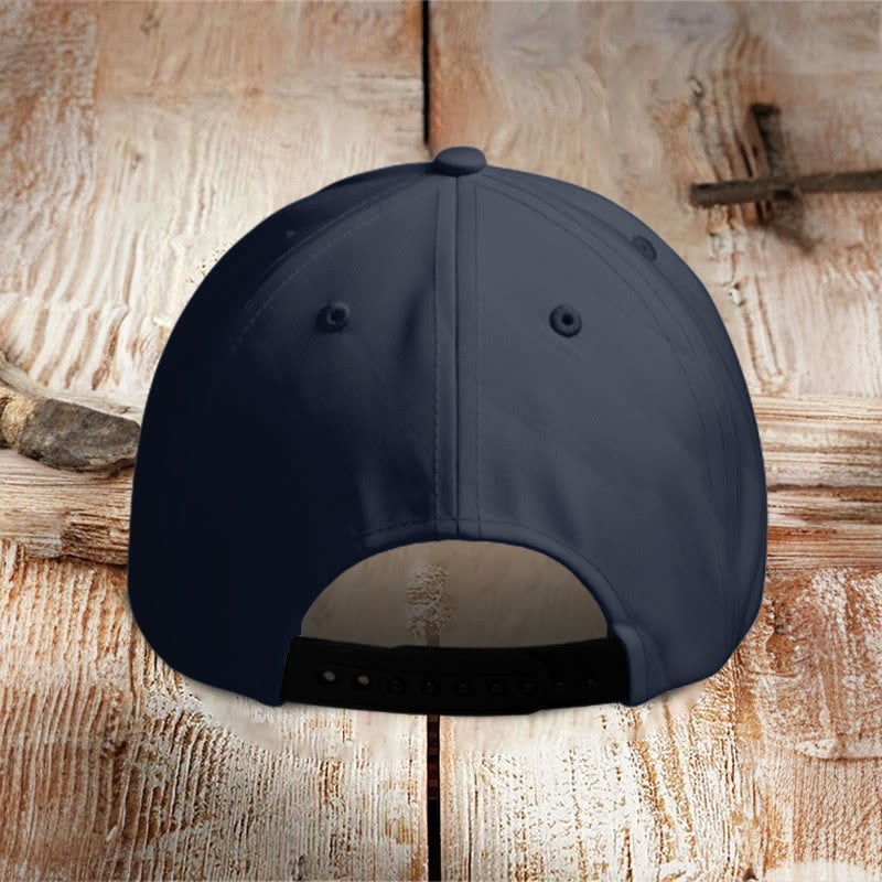  Simple Fingerprint Shape Art Print Casual Cap - image 3