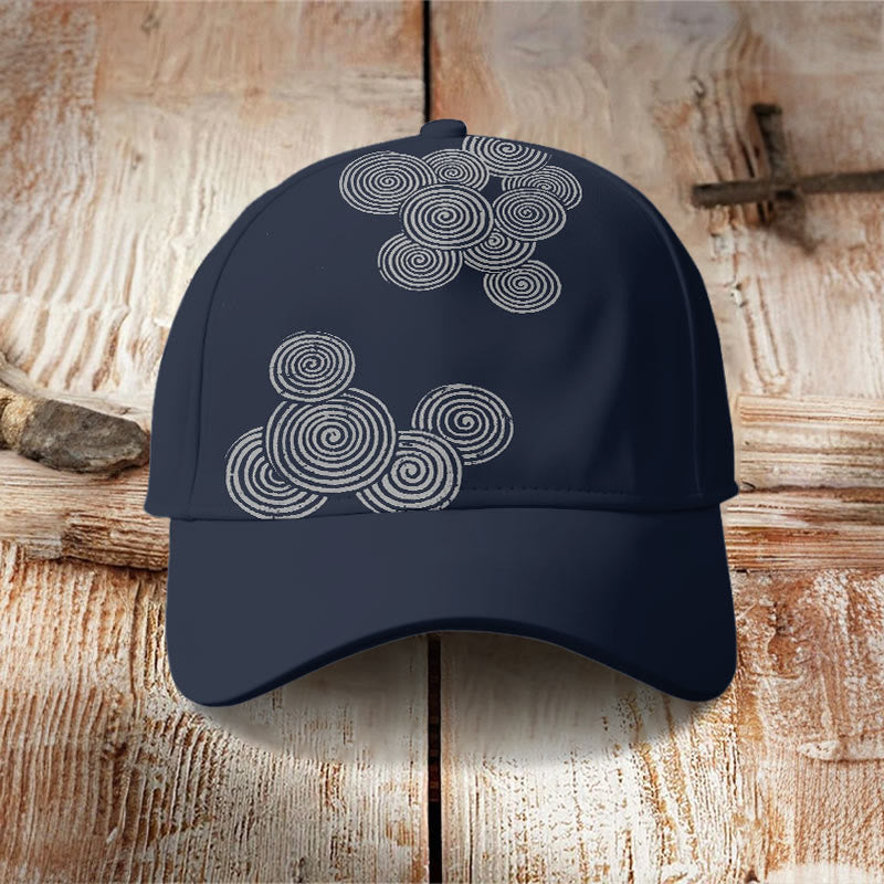  Simple Fingerprint Shape Art Print Casual Cap - image 2