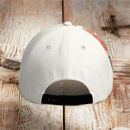 Good Luck Koi Fish Lotus Print Casual Cap - image 3