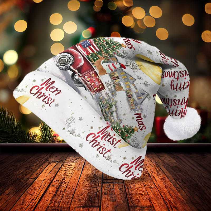 American Truck Deer Gypsophila Christmas Party Hat - image 2