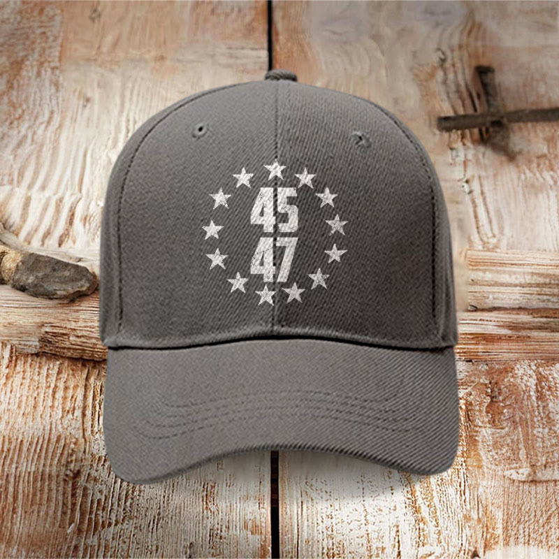 Star 45 47 Printed Cap - Grey - one size - image 5