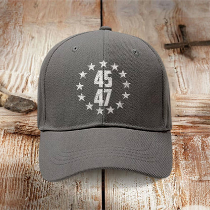 Star 45 47 Printed Cap - Grey - one size - image 5