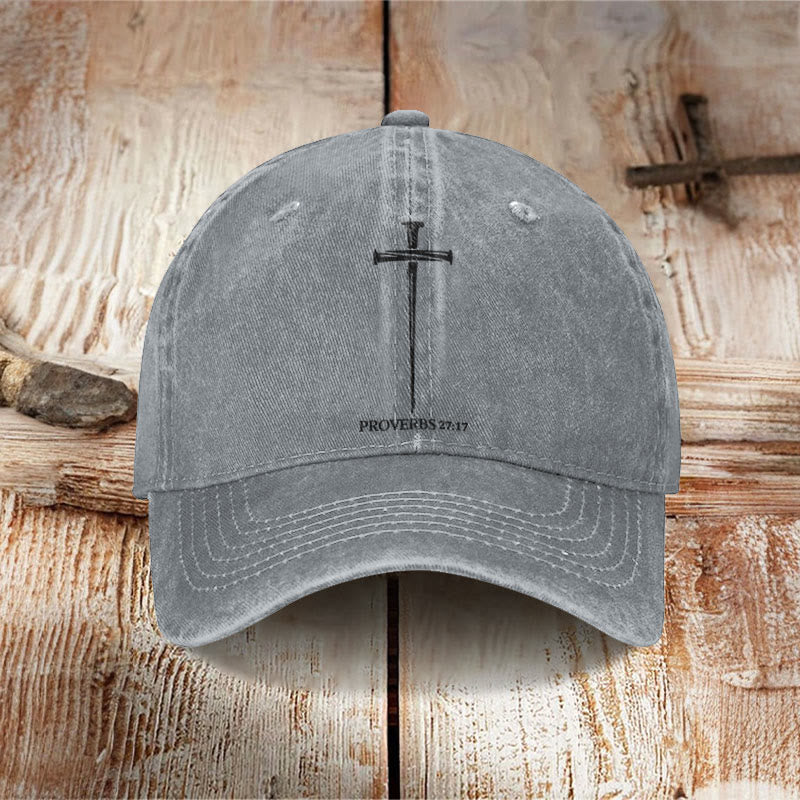  PROVERBS 27:17 Print Cap - image 6