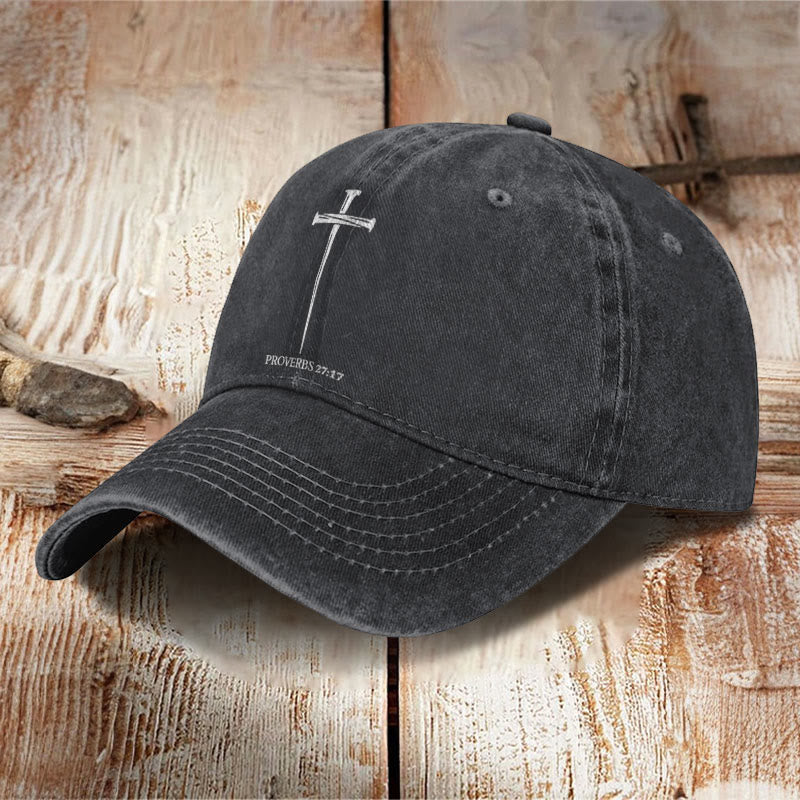  PROVERBS 27:17 Print Cap - image 2