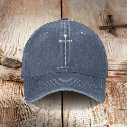  PROVERBS 27:17 Print Cap - image 10