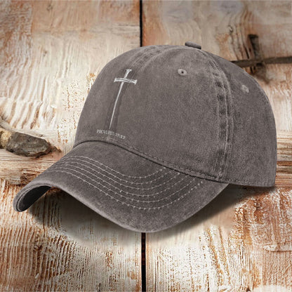  PROVERBS 27:17 Print Cap - Coffee - one size - image 3