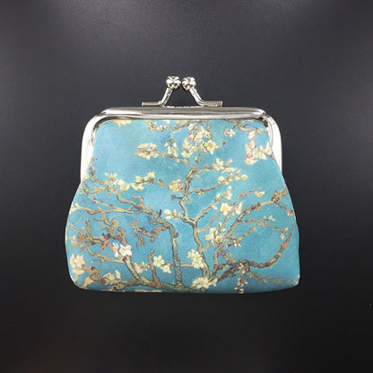 Art Vintage Oil Painting Women's Coin Purse - 4 - image 3