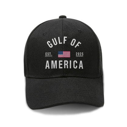 Gulf Of America Printed Cap - Black - one size - image 1