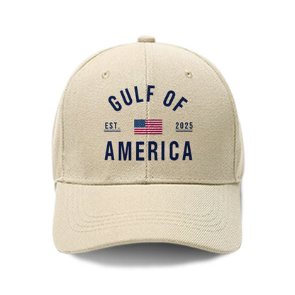 Gulf Of America Printed Cap - Apricot - one size - image 4