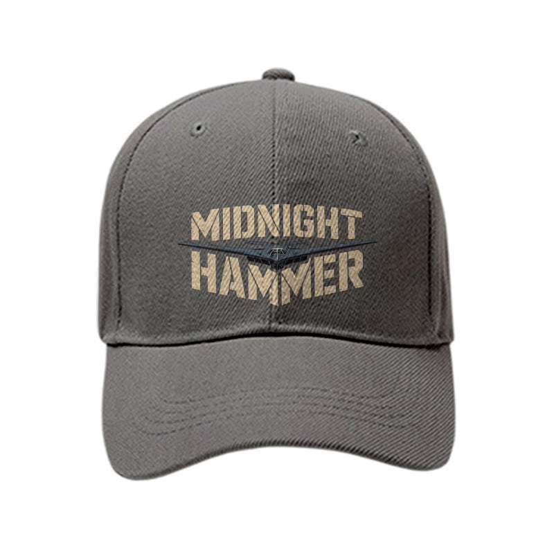 MIDNIGHT HAMMER Printed Cap - Grey - one size - image 5