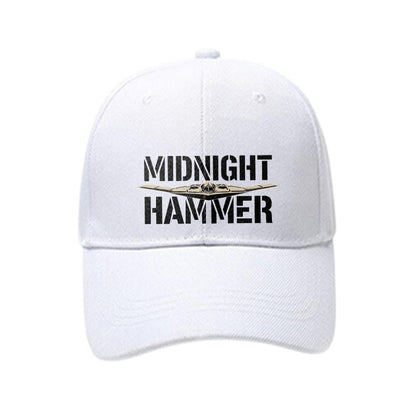 Vintage Midnight Hammer Printed Cap - White - one size - image 3