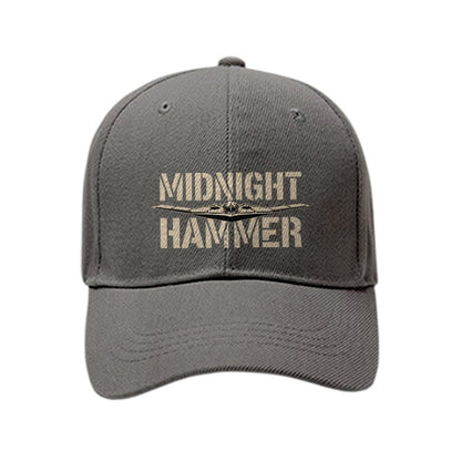 Vintage Midnight Hammer Printed Cap - Grey - one size - image 6