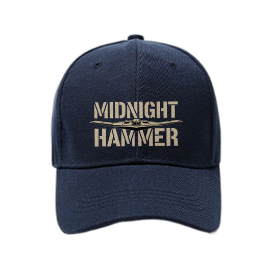 Vintage Midnight Hammer Printed Cap - Blue - one size - image 1