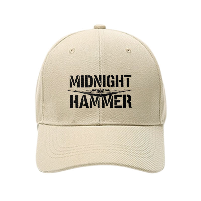 Vintage Midnight Hammer Printed Cap - Apricot - one size - image 4