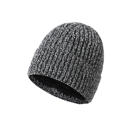 Warm Fleece Twist Wool Hat - image 1